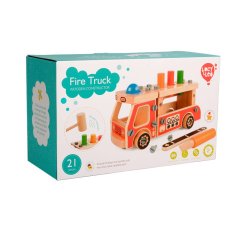 Lucy & Leo - Hasiči - konstrukční set se zatloukačkou