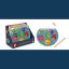 Janod Dřevěné vkládací puzzle Rybičky 6 ks