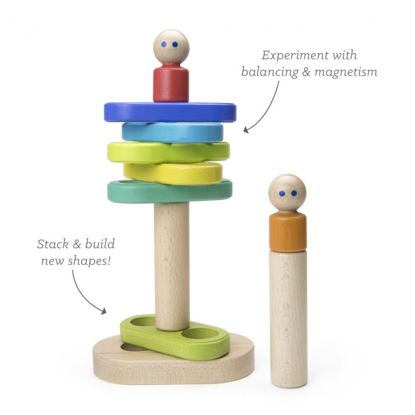 TEGU Magnetická plovoucí stohovací hračka