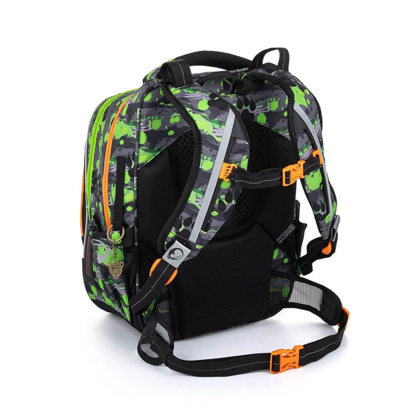 BAGMASTER Školní batoh BETA 22 C s levhartem