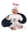 Llorens M740-50P oblečenie pre bábiku bábätko NEW BORN veľkosti 40-42 cm