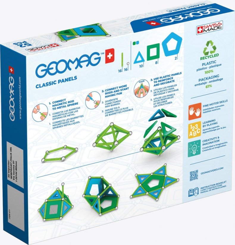 Geomag Classic Panels 52 pcs