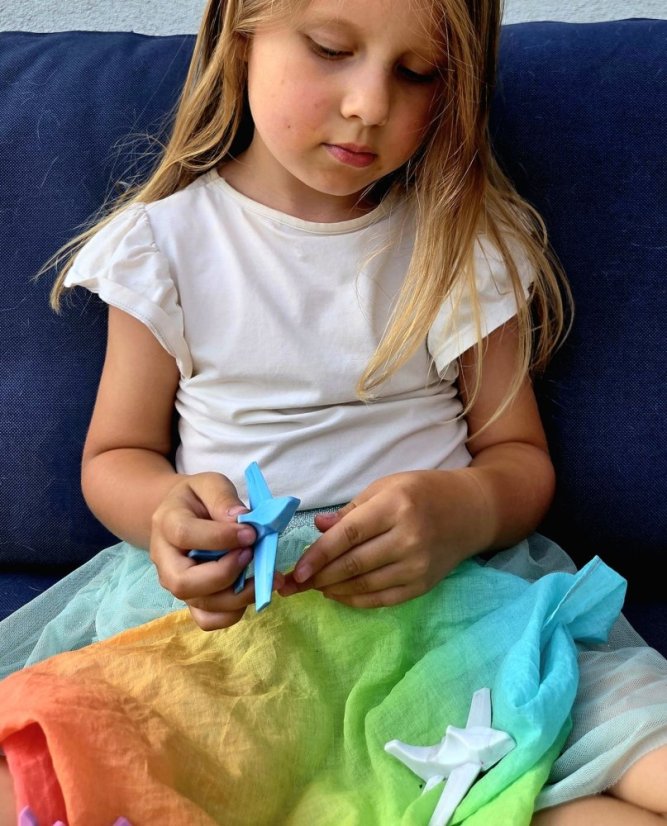 TODDLEROAD 2157 HANGÁR MARBLE - 3 ergonomické lietadlá s funkčnou krabicou