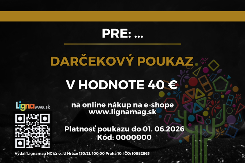 Elektronický darčekový poukaz - Hodnota poukazu: 20