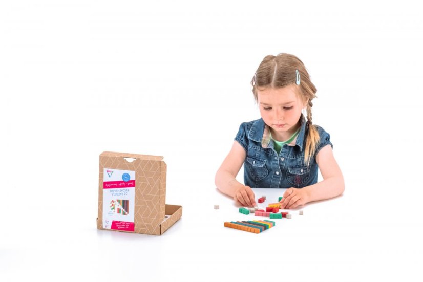 ReWood Počítacie tyčky Montessori