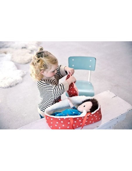 Lilliputiens - Textilní košík pro panenky