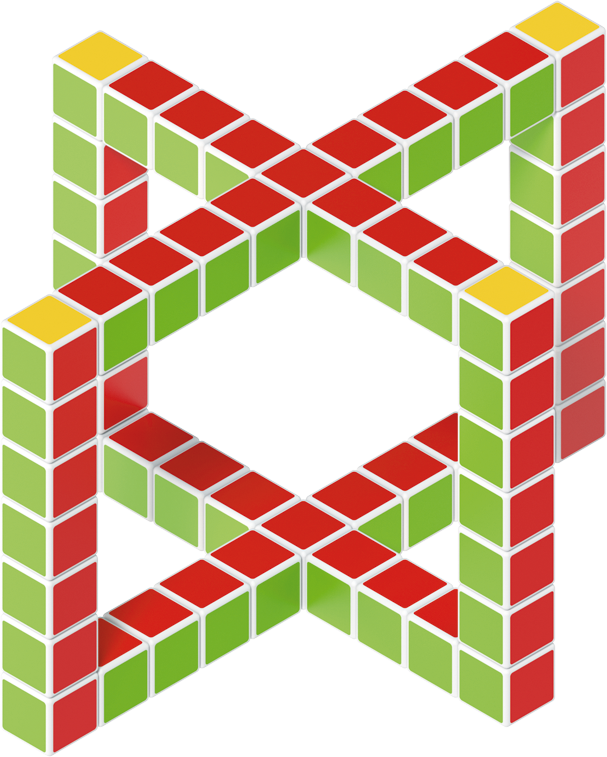 Geomag Magicube - Free building 64 pcs