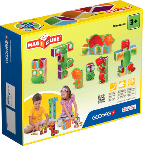 Geomag Magicube - dinosauři