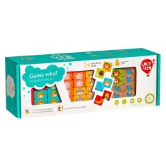Lucy & Leo - „Hádej, kdo“ - dětská dřevěná hra Jenga