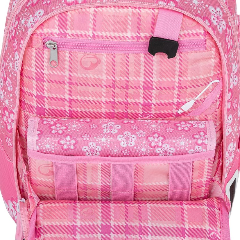 Bagmaster VEGA 23 A malý školní set pro prvňáčky - motýlci