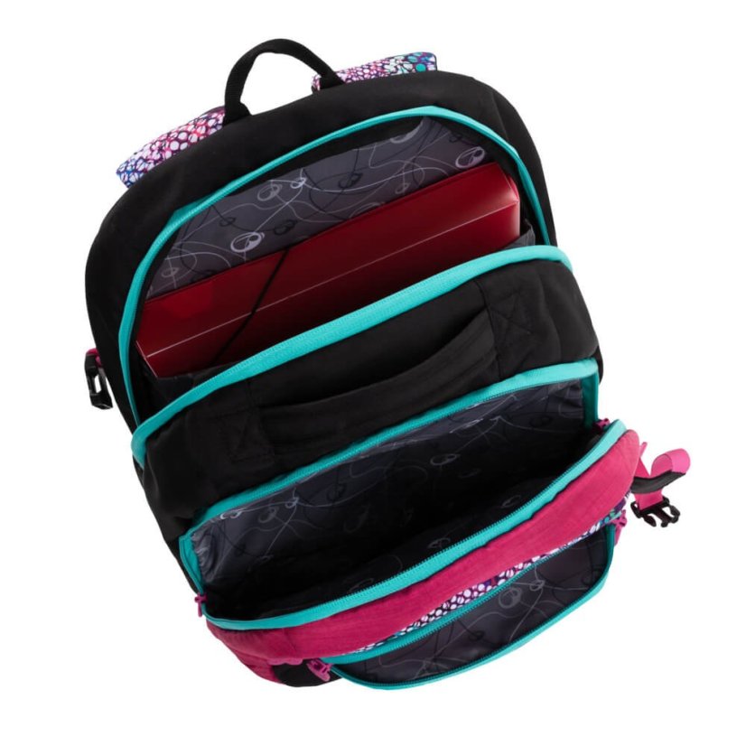 BAGMASTER THEORY 20 A PINK/TURQUOISE/WHITE