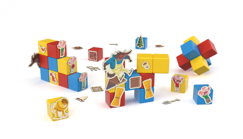 Geomag Magicube Three Little Pigs 42 pcs