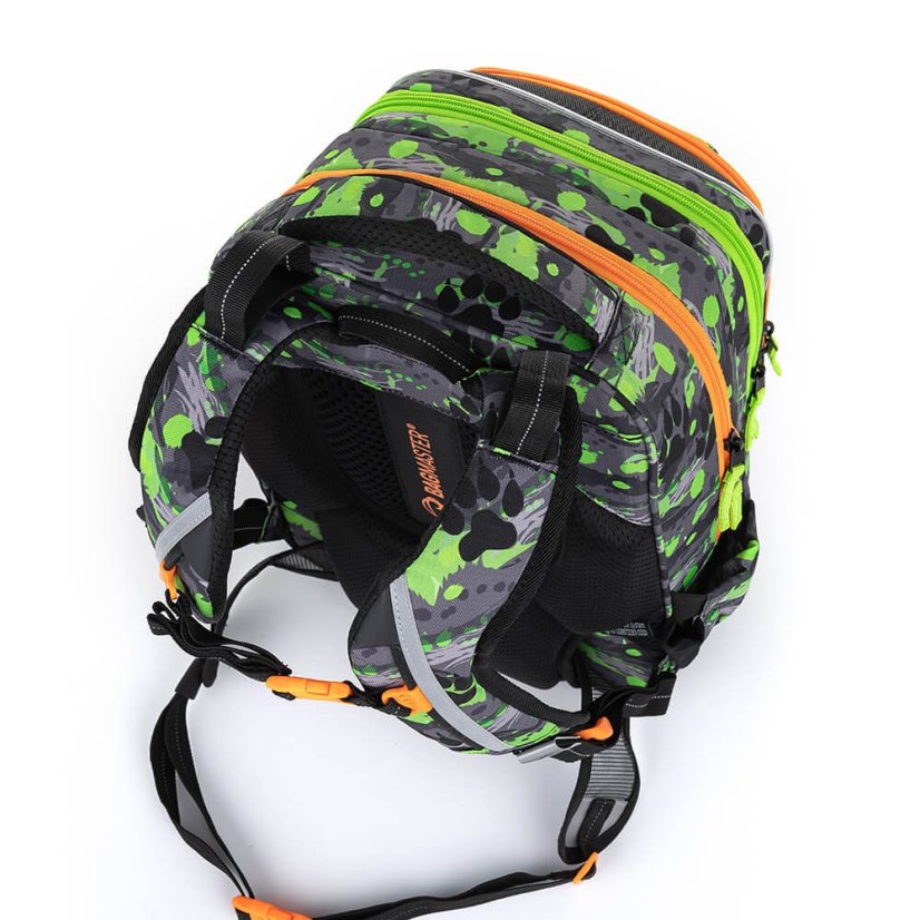 BAGMASTER Malý školní SET BETA 22 C s levhartem