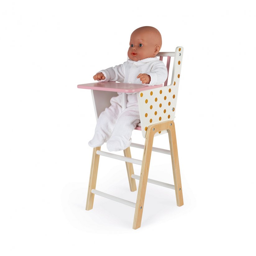 Janod dřevěná stolička pro panenku Candy Chic