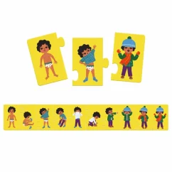 DJECO Puzzle oblékání - 10 pcs