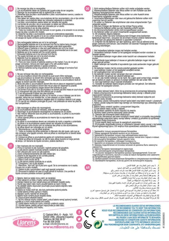 Llorens 74118 NEW BORN - realistická bábika bábätko so zvukmi a mäkkým látkovým telom - 42 cm