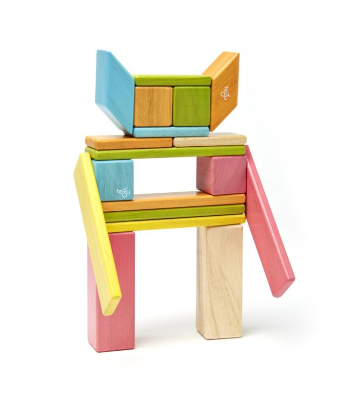 TEGU Magnetická stavebnice Tints - 24 dílů
