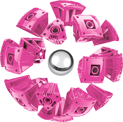 Geomag KOR Pink 55 pcs