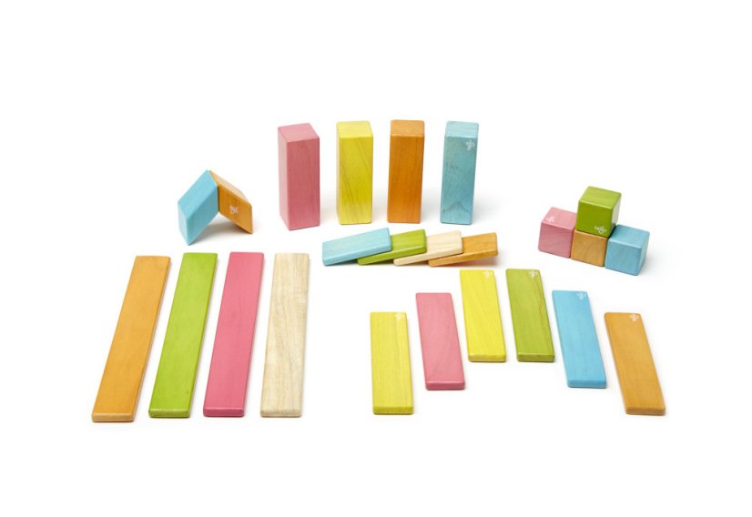 TEGU Magnetická stavebnice Tints - 24 dílů