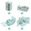 DJECO Tinyly pokojíček Blue and Bubble