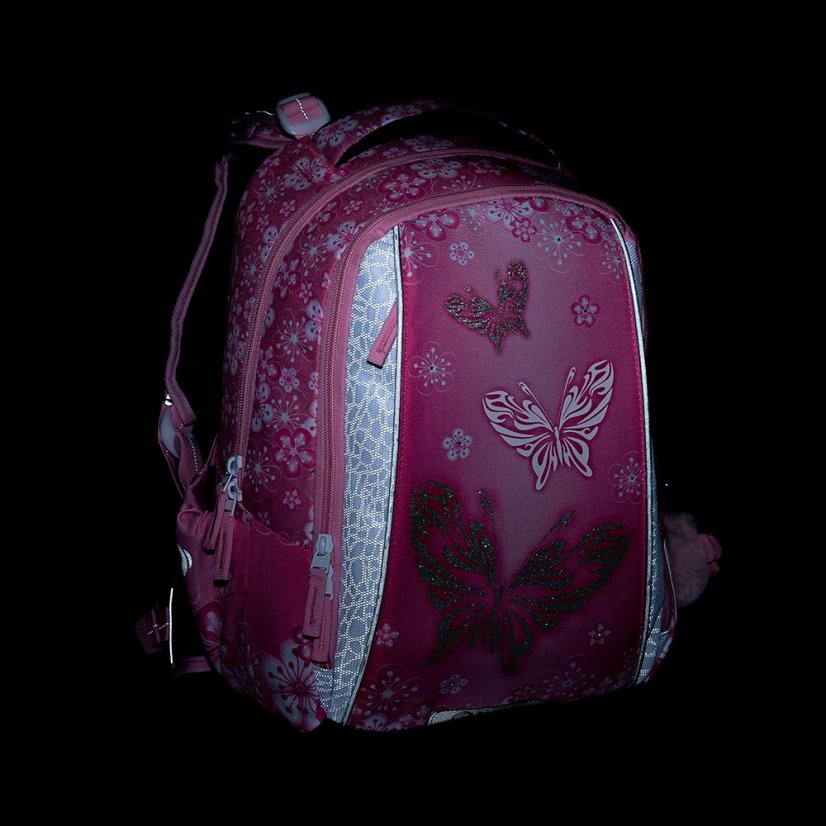 Bagmaster VEGA 23 A malý školní set pro prvňáčky - motýlci