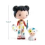 DJECO Tinyly figurka Barbouille a Gribs