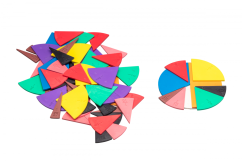 RePlastic Zlomky - kruh
