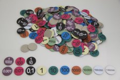 Žetóny - počítadlo (Place Value) 352