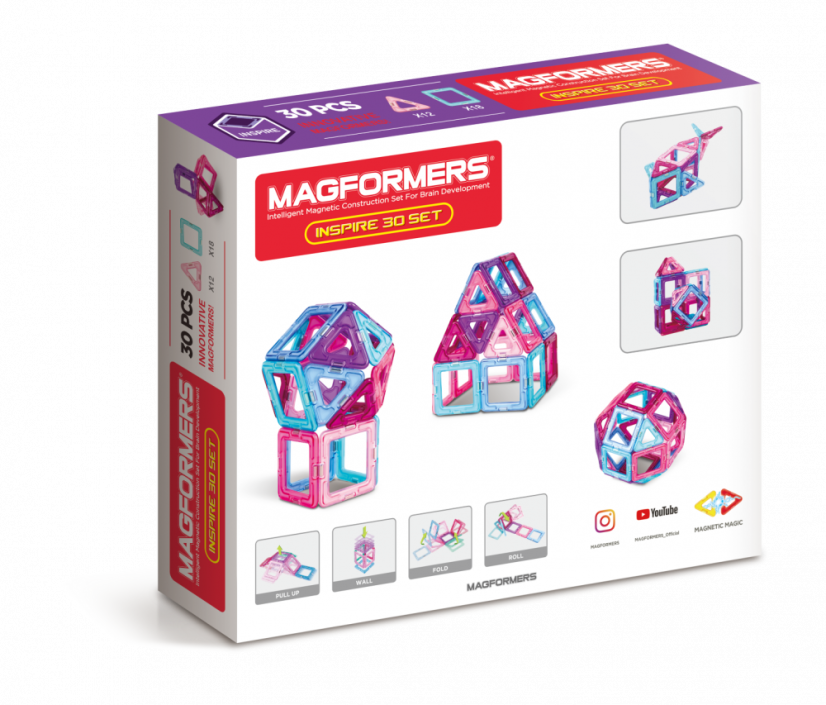 Magformers 30 Pastel