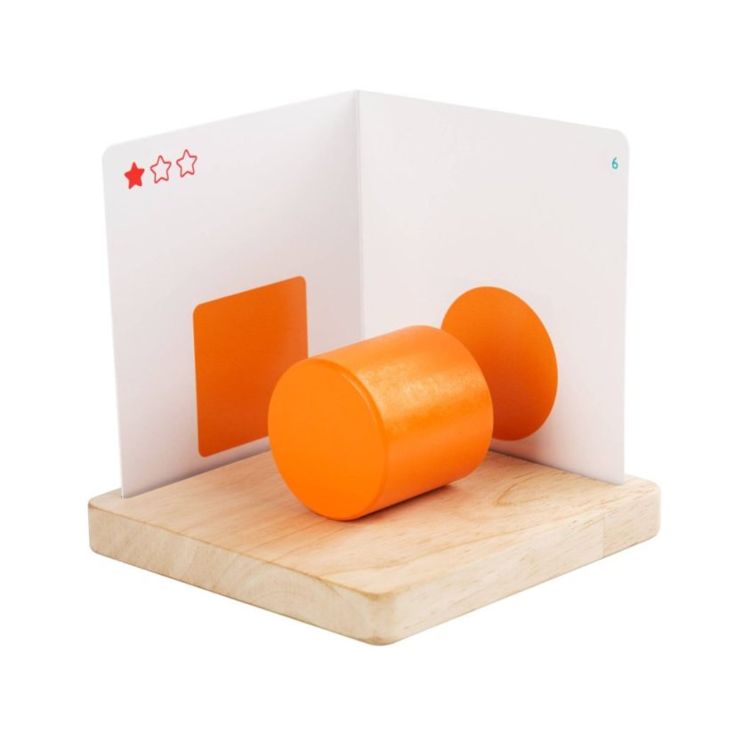 Lucy & Leo - Jednoduchá geometria – Drevená hra