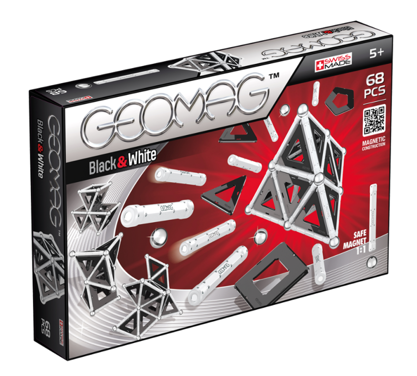 Geomag Black&White - 68 pcs