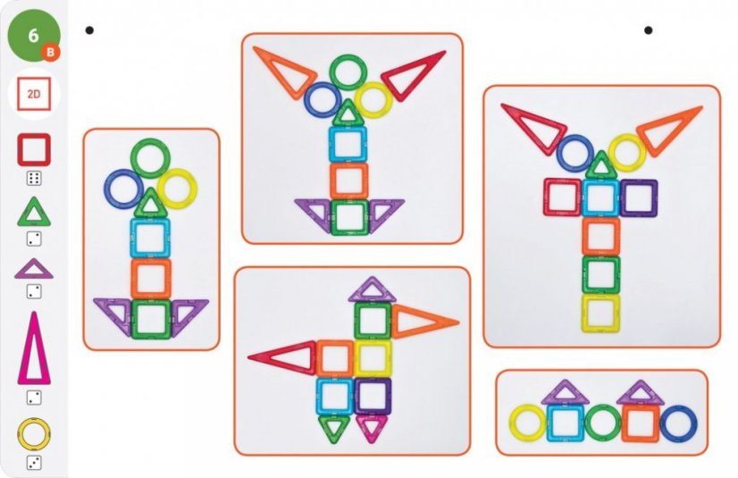 Karty Magformers Geometria 1 SK