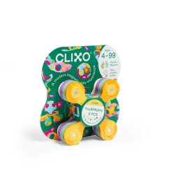 CLIXO Tiny & Mighty Jungle magnetická stavebnica 9 kusov