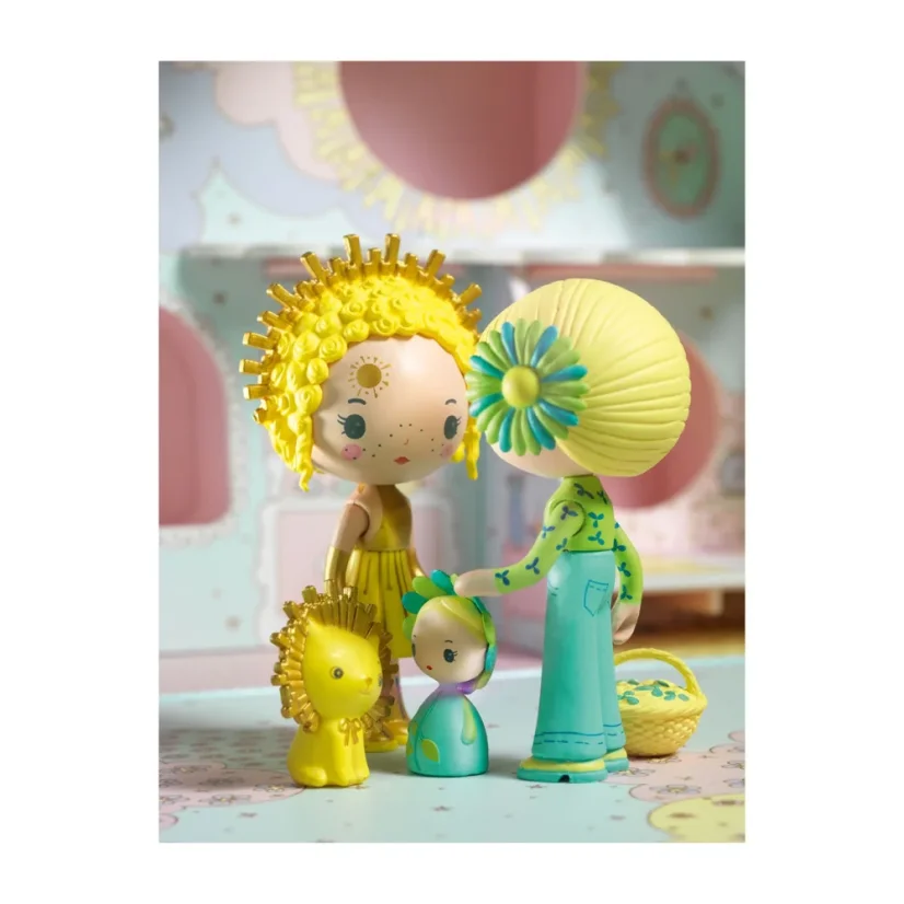 DJECO Tinyly figurka Sunny a obláčkový domeček