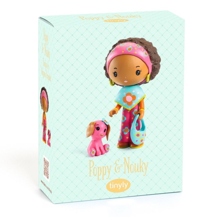 DJECO Tinyly figurka Poppy & Nouky