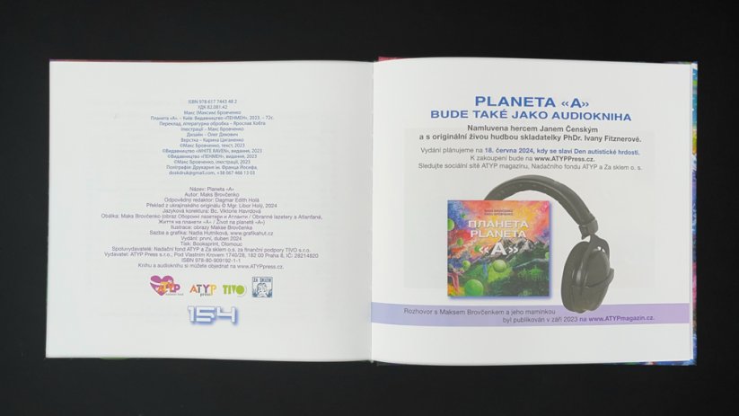 Kniha - Planeta "A", Maks Brovčenko