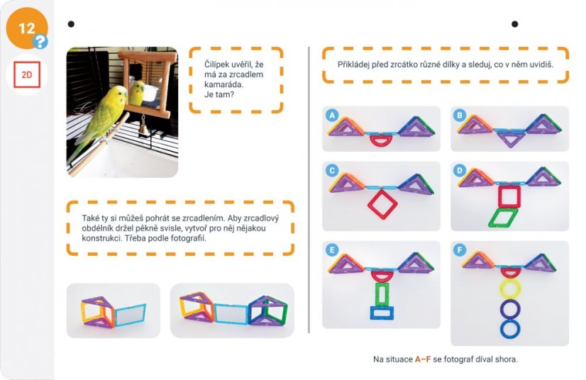 Karty Magformers Geometrie 2