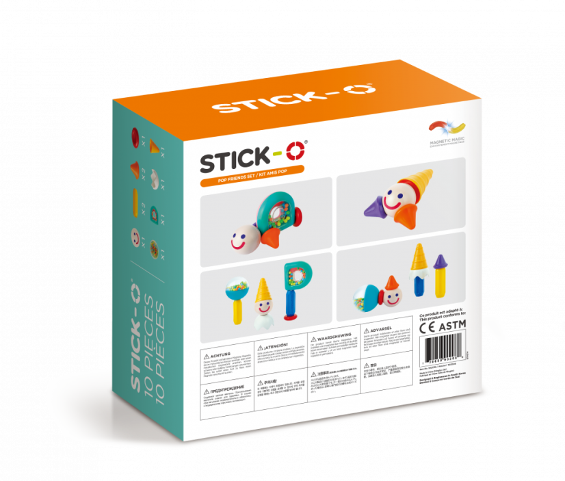 Stick-O Veselá chrastítka (Pop Friends)