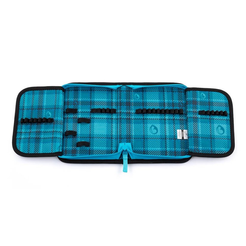 BAGMASTER Velký školní SET VEGA 22 B zelenomodrý