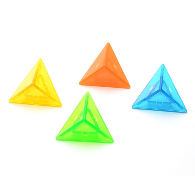 Lux-pyramída trojboká farebná 12 ks