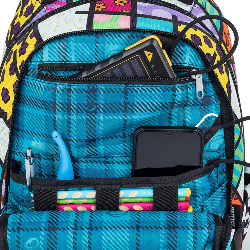 BAGMASTER Malý školní SET VEGA 22 A medvídek BRITTO