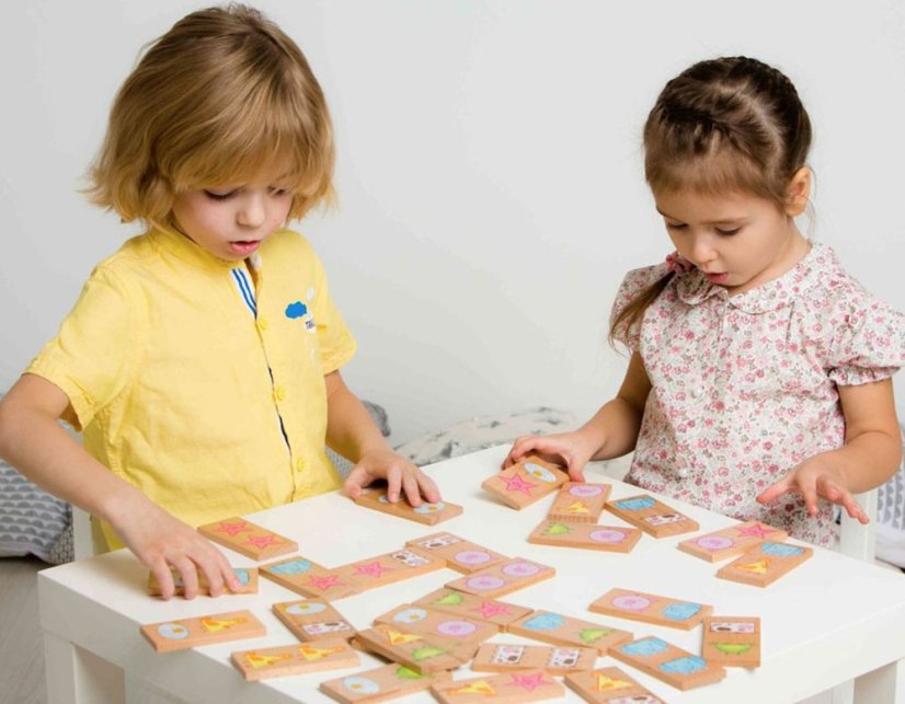 Lucy & Leo - Domino XXL - dopravní prostředky