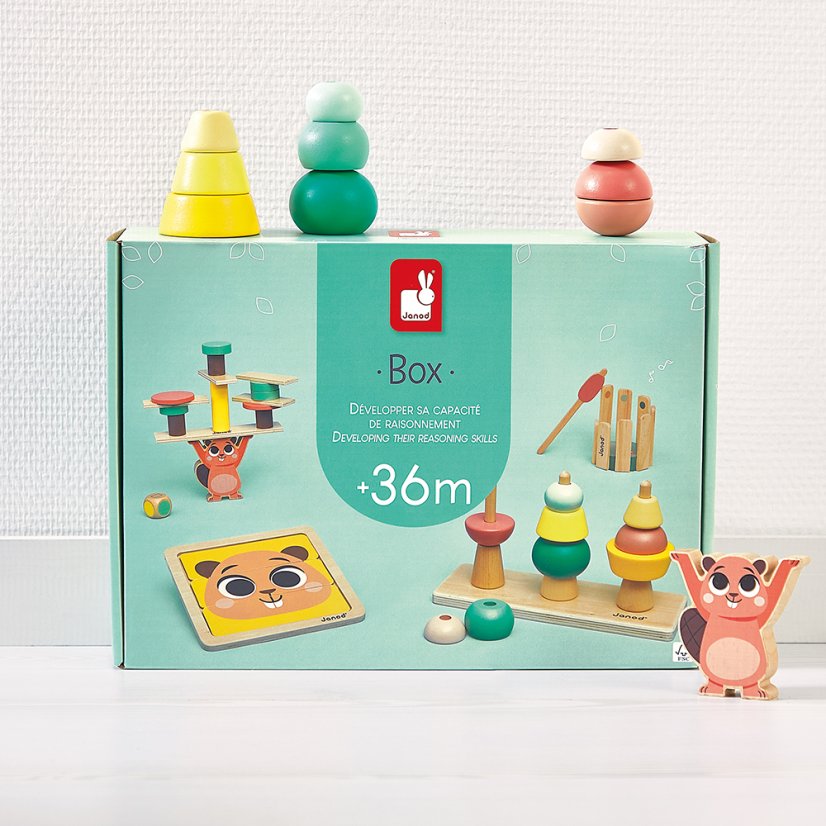 Janod box - Rozvíjení intelektu od 36 m.