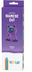 Modelovací hmota  Hey Clay Fluffy pets Siamská kočka