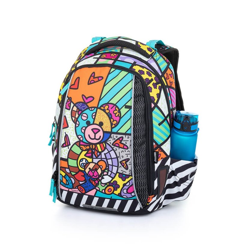 BAGMASTER Malý školní SET VEGA 22 A medvídek BRITTO