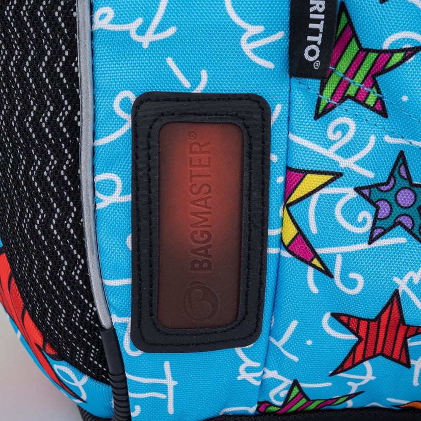 BAGMASTER Školní batoh LUMI 22 B s pejskem