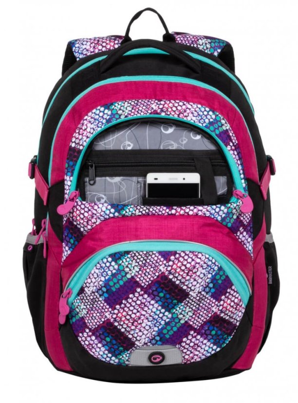 BAGMASTER THEORY 20 A PINK/TURQUOISE/WHITE