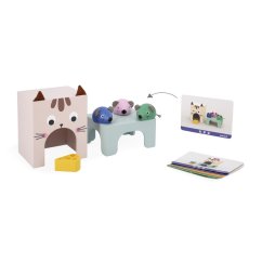 Janod Vzdelávacia hra pre deti orientácia v priestore Mačka a myš Didaktik