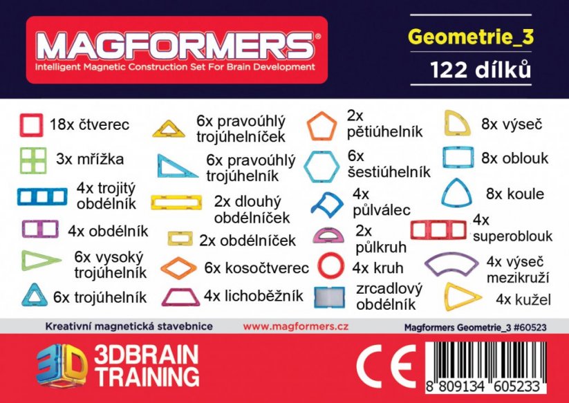 Magformers Geometrie 3