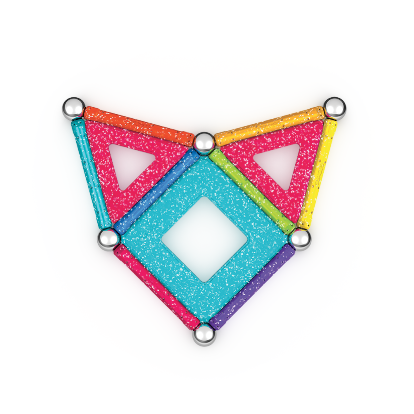 Geomag Glitter Recycled 22 pcs